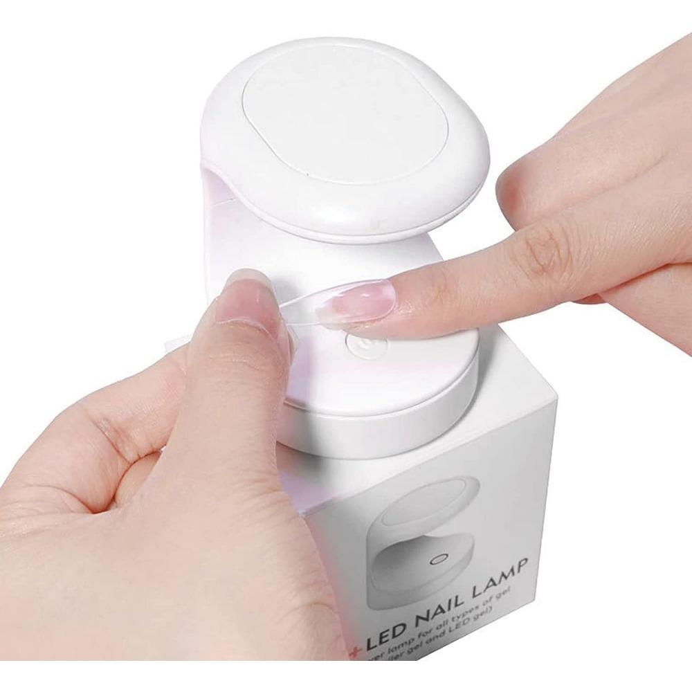 Мини-лампа для ногтей 16 Вт УФ-лампа для сушки ногтей портативная лампа для отверждения гелевого лака