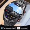 ECG+PPG Bluetooth Call Smart Watch Men Laser Health Blood Pressure Fitness Sports Watches Man Sports Waterproof Smartwatch+Box
