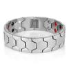 Acupoint Massage Treatment Hematite Magnetic Therapy Bracelet Energy Healing Detachable Bangle