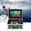 7-дюймовый монитор 1200TVL подводная видеокамера для рыбалки эхолот с 20-метровым кабелем