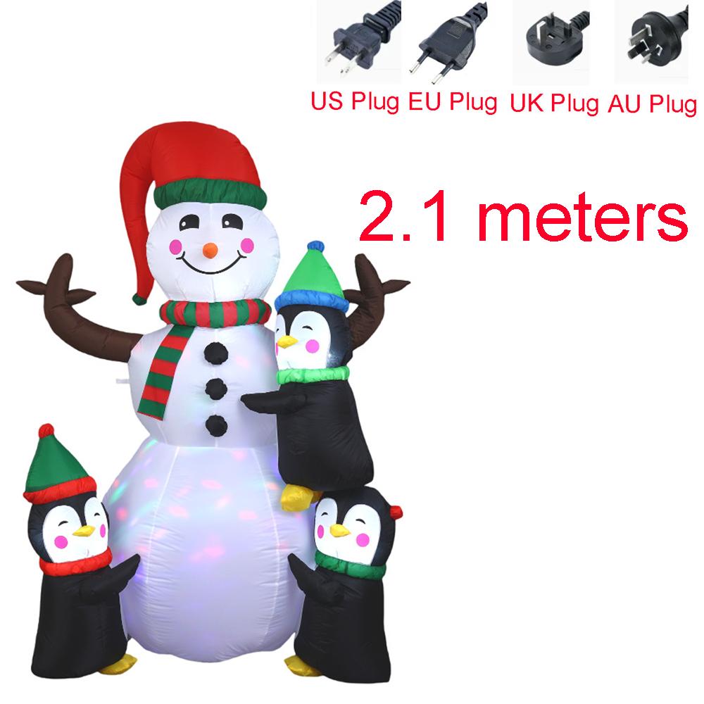 LED Lighted Blow Up Yard Decor Waterproof Christmas Decorations Christmas Inflatables Outdoor Use