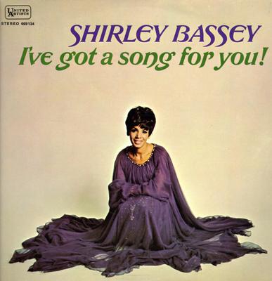 LP Пластинка ШИРЛИ БАССИ - У меня есть песня для тебя! 669134 United Artists 1966 UK Джаз Б/У