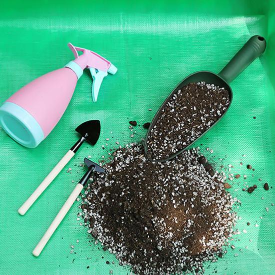 Садовый коврик, водонепроницаемые портативные полиэтиленовые устойчивые к разрыву коврики для пересадки растений для дома