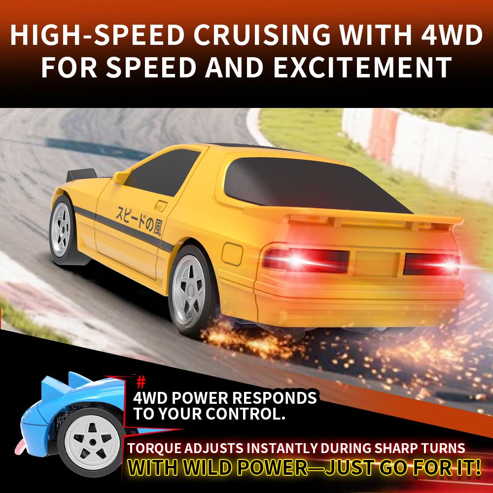 Jhd Для Jjrc C8827 Радиоуправляемая машина 4WD Полномасштабная симуляция 1:32 Дрифт-машинка на радиоуправлении с гироскопом, гоночная дрифтовая машина