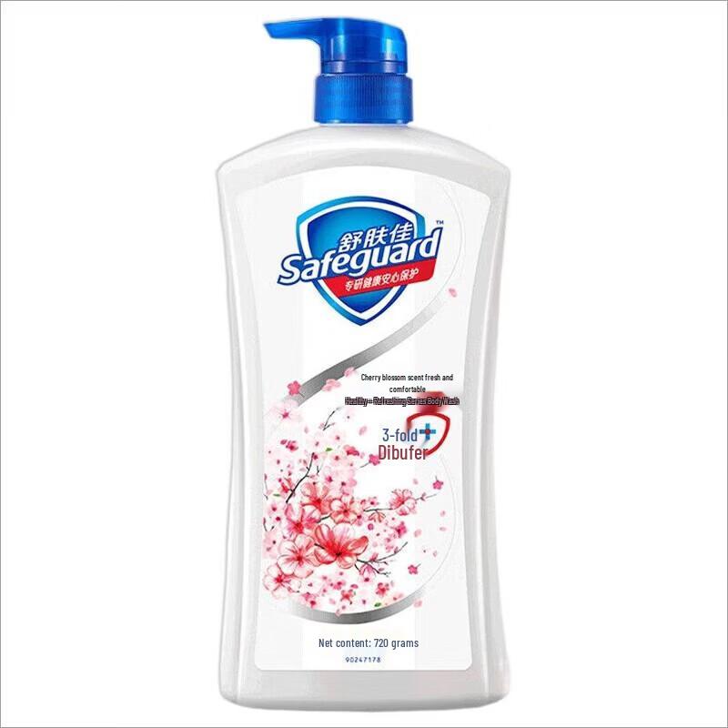 Гель для душа Safeguard с ароматом вишневого цвета