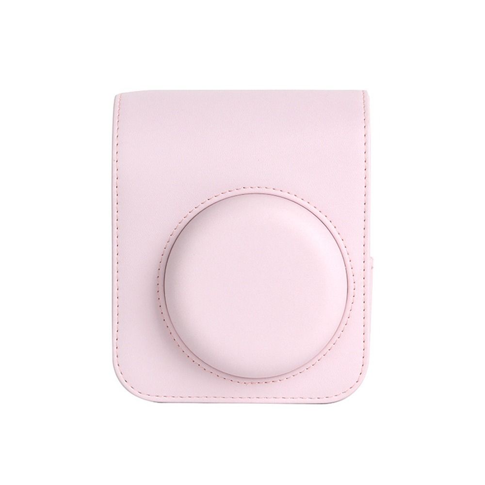 with Shoulder Strap Instant Camera Case PU Leather Protective Cover for Fujifilm Instax Mini 12