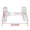 Алюминиевая ручка-веревка для бокового кофра мотоцикла 800GS - 267x25мм