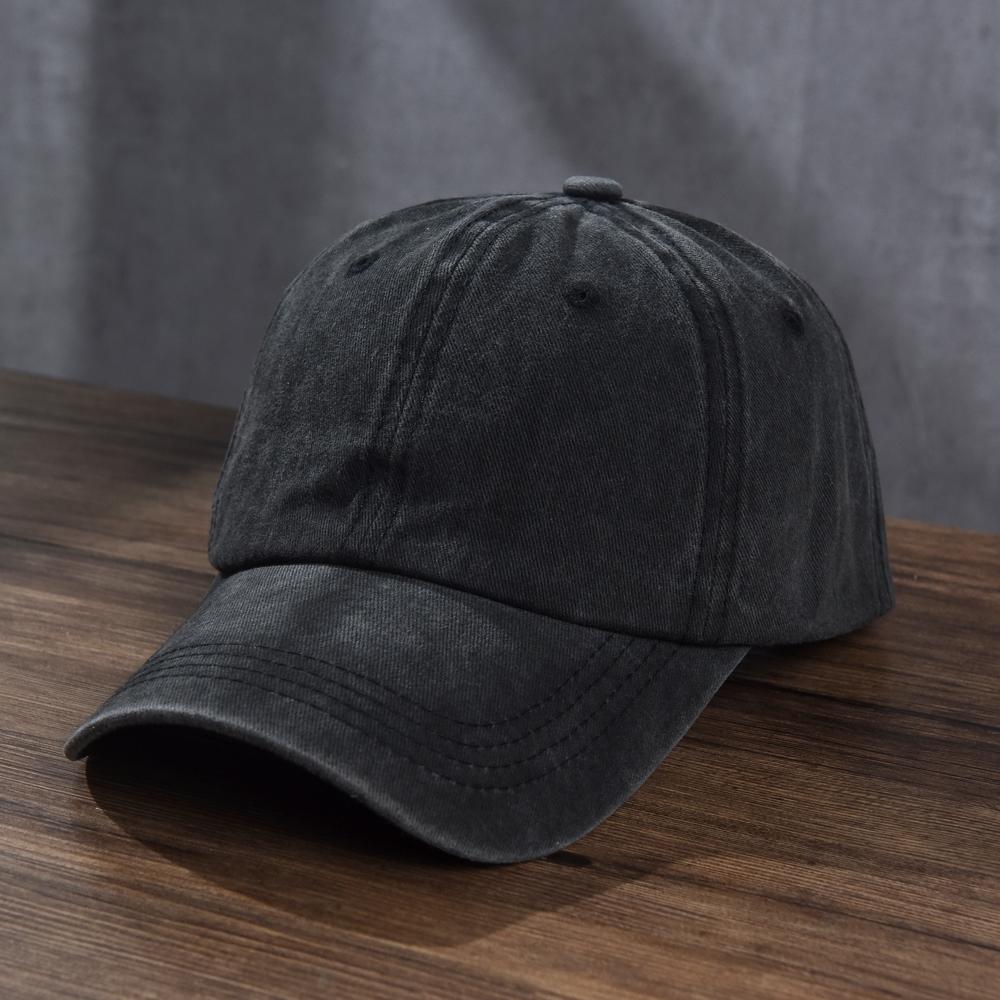 Unisex Cotton Baseball Cap Washed Cloth Men Women Snapback Truck Hat Vintage Hip Hop Fitted Caps Solid Dad Bone Casquette