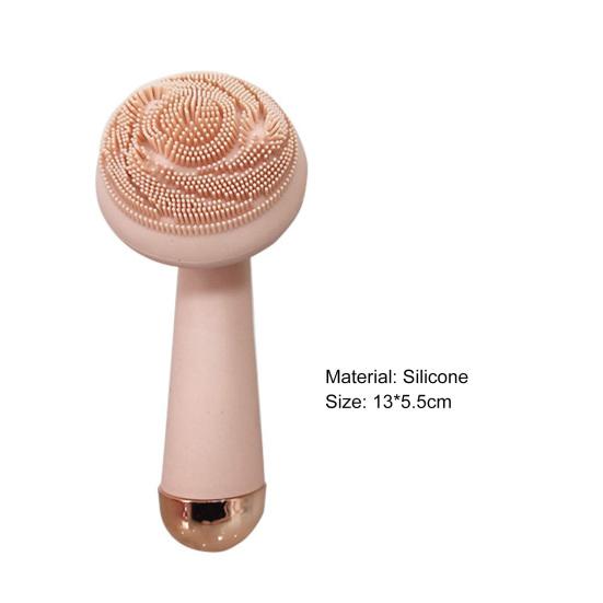 Durable Four In One Lightweight Facial Cleansing Brush Beauty Skin Care Face Silicone for Women