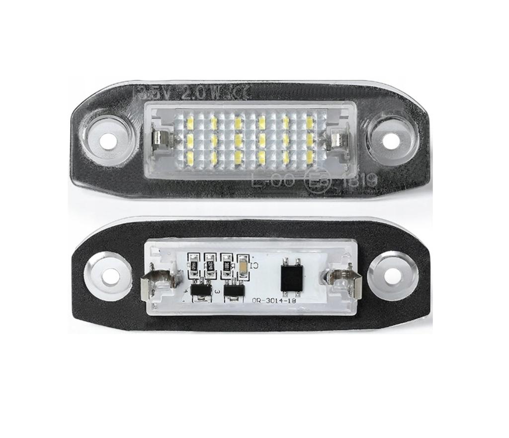 Led Licence Plate Light Kit, Autotune, For Volvo C30, Volvo S40 Ii, Volvo S60 Ii, Volvo S80 I, Volvo S80 Ii, Volvo V50, Volvo V70 Ii, Volvo V70 Iii, V