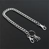 Metal Punk Rock Key Chains Clip Wallet Chain Belt Thick chain  Pant Jean Keychain  Biker Link