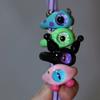 9 шт. Уникальные милые монстрики Кольцо Мультяшный глаз Открытое кольцо Регулируемое Резиновое кольцо на палец Подарок для детей и взрослых