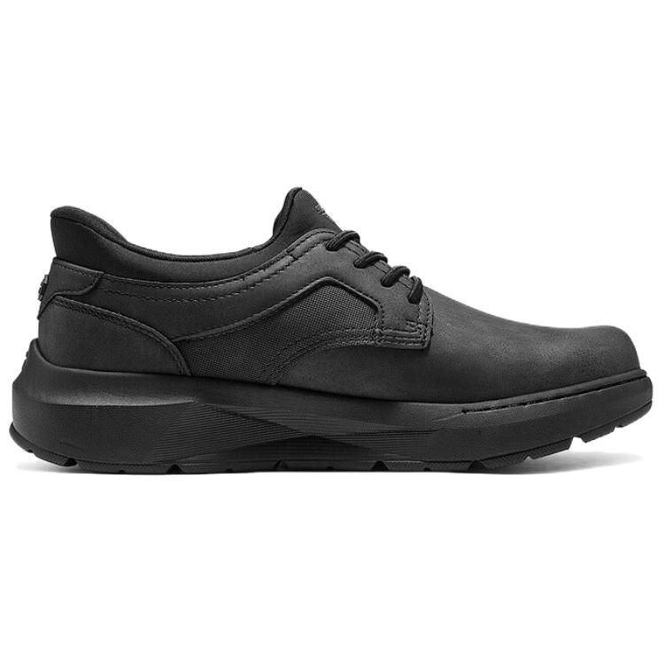 Skechers Повседневная модная универсальная обувь из синтетической кожи для делового casual Мужская обувь 205703-BBK