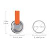 Magnetic Suction Magnetic Finger Ring Stand 360 Degree Rotation Mobile Phone Bracket  Car Use