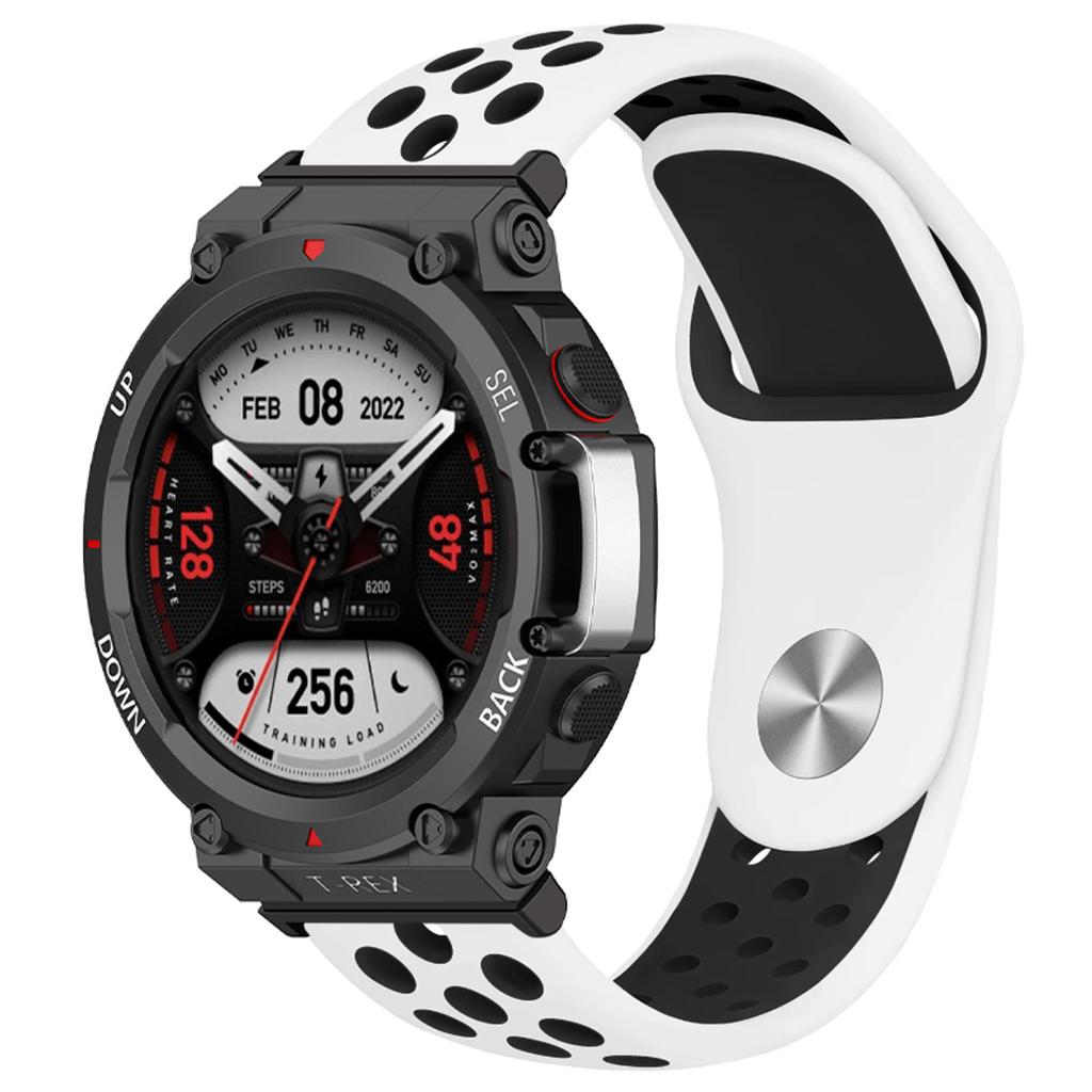 Дышащий силиконовый ремешок для умных часов Huami Amazfit T-Rex 3, спортивный браслет, ремешки для Amazfit T Rex Trex Pro Ultra Correa