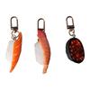 Bag Sushi Sea Urchin Sushi Creative Key Chains Bag Pendants Keyrings Simulation Sushi Keychains