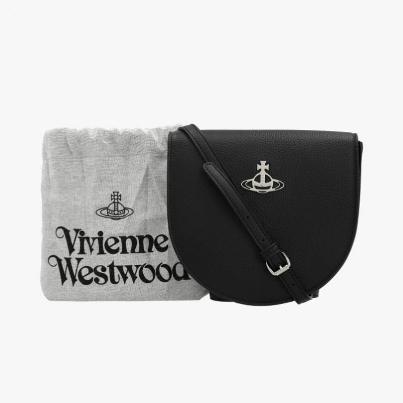 Сумка через плечо Vivienne Westwood Vegan Bio Green Grain Saddle 5801000aw S000d N403