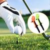 10pcs Golf Tees 83mm Double Angled Ball Nail Seat Plastic Golf Tees