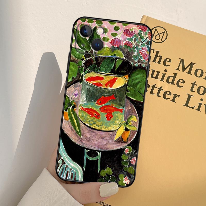 Чехол с художественной росписью Анри Матисса для iPhone 13 12 11 14 Pro Max Mini XR X XS MAX 6S 7 8 Plus SE 2020 2022, чехол для телефона