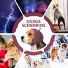 Soundprevent Накладки на уши для собак Дышащая ткань Беруши для питомца, боящегося грома Снижающие шум Ушные накладки для питомца