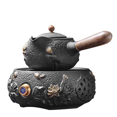 Электрическая керамическая плита 220 В, керамический чайник объемом 700 мл, чайник, чайник для сохранения здоровья, машина для приготовления чая и вина, чайник