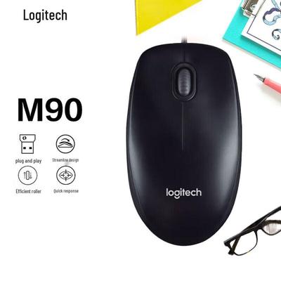 Logitech M90 Проводная оптическая мышь