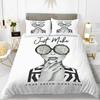 Fashion Girl European and American Modern Trend Girly Comfortable Duvet Cover Pillowcase Bedding Set Children Bedroom Decoration