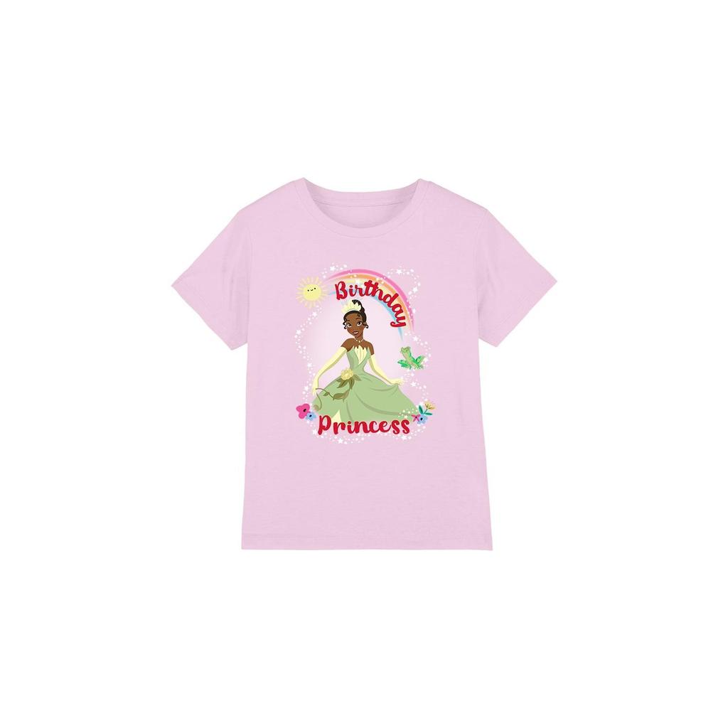 The Princess and the Frog Childrens/Kids Birthday Princess Tiana T-Shirt