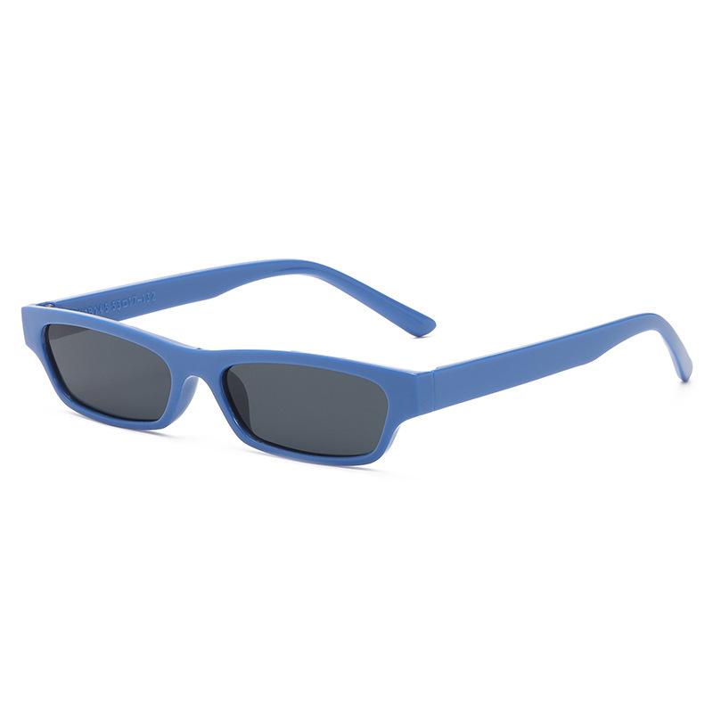 New cross-border retro black small square sunshade sunglasses for women's outdoor versatile simple high-end sunglasses for men