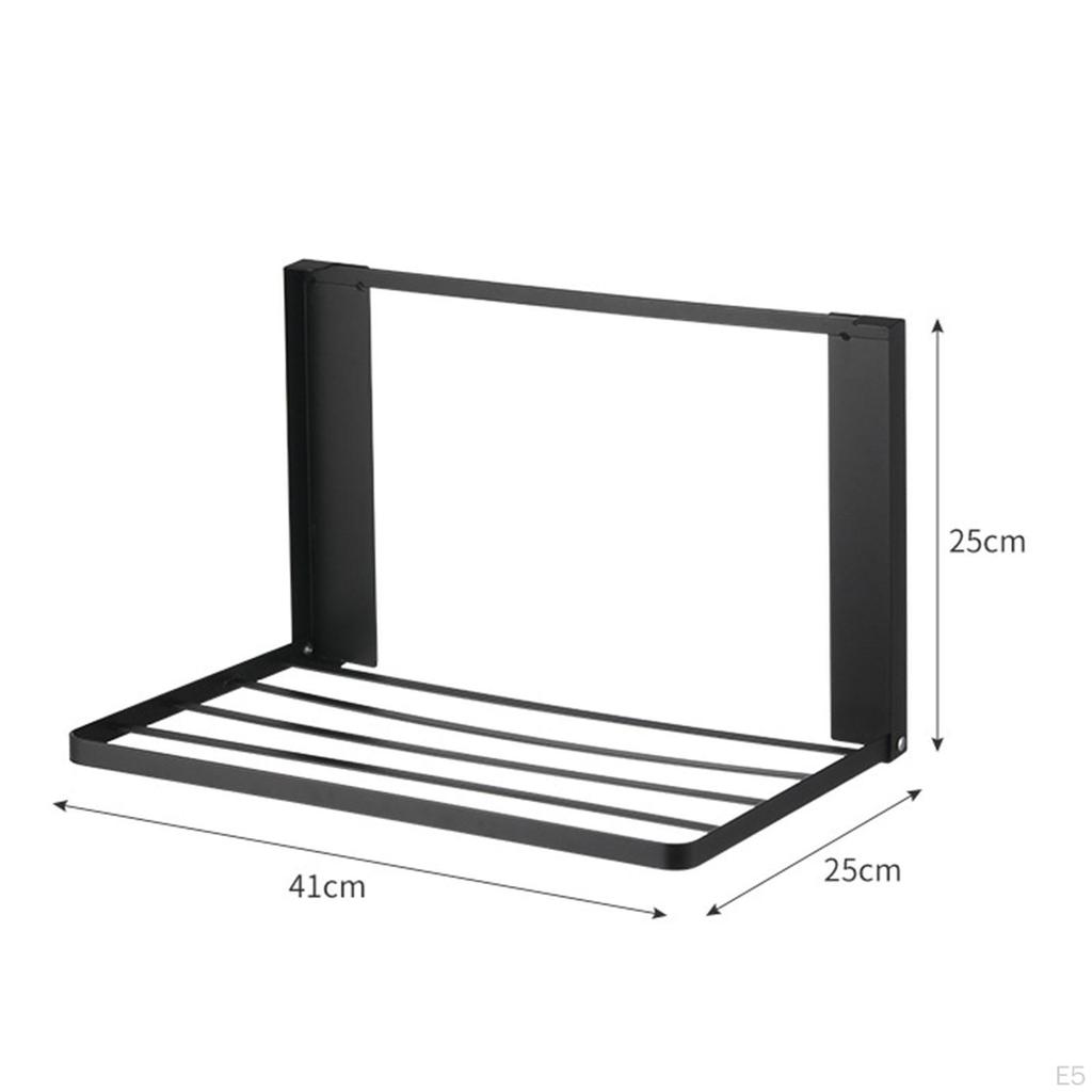 Магнитная складная полка, плавающие полки, железный дырокол, бесплатно для стиральной машины, полотенец, одежды