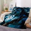 Avatar Theme Printed Blanket - Perfect for Couch, Bed, Travel & Outdoor Use | Machine Washable, Cozy & Durable.