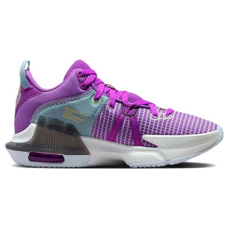 Nike Lebron Witness 7 EP Fuchsia Dream Men Sneakers Pink Citron-Tint Sail DM1122-500