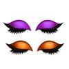 2 Lazy Stickers Eye Shadow Eyelash Pairs Reusable Eye Makeup Stickers