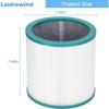 Replacement TP02 Air Purifier Filters Compatible with All Dyson Pure Cool Link Models TP01, TP02, TP03, BP01, AM11 Tower Purifier Part (2 Pack)