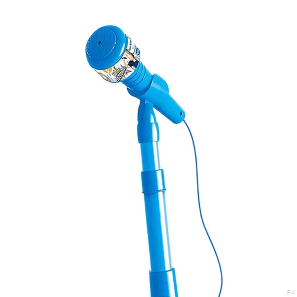 Детский микрофон и подставка, устройство с подсветкой для подарков на год от 3 лет