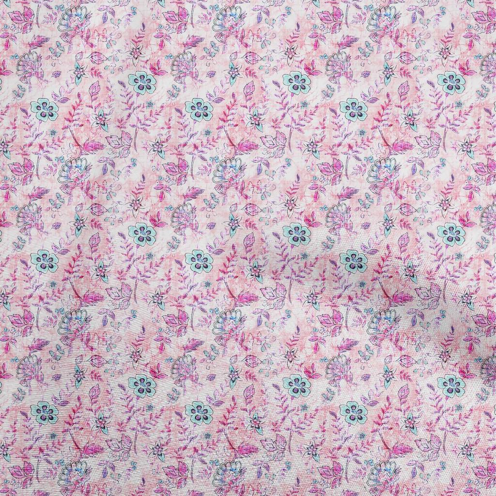 oneOone Хлопок Флекс Светло-зеленый Ткань Батик Ткань для шитья Набивная Ткань для рукоделия на отрез 40 дюймов