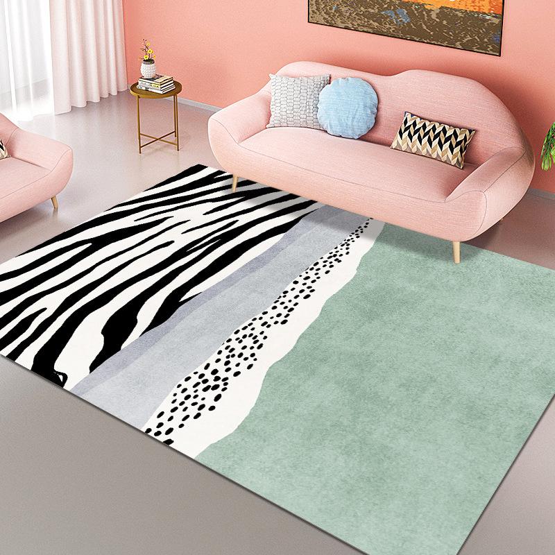 Living Room Nordic Carpet Bedroom Carpet Dirt Resistant Carpet Anti Slip Floor Mat Large-area Floor Mat