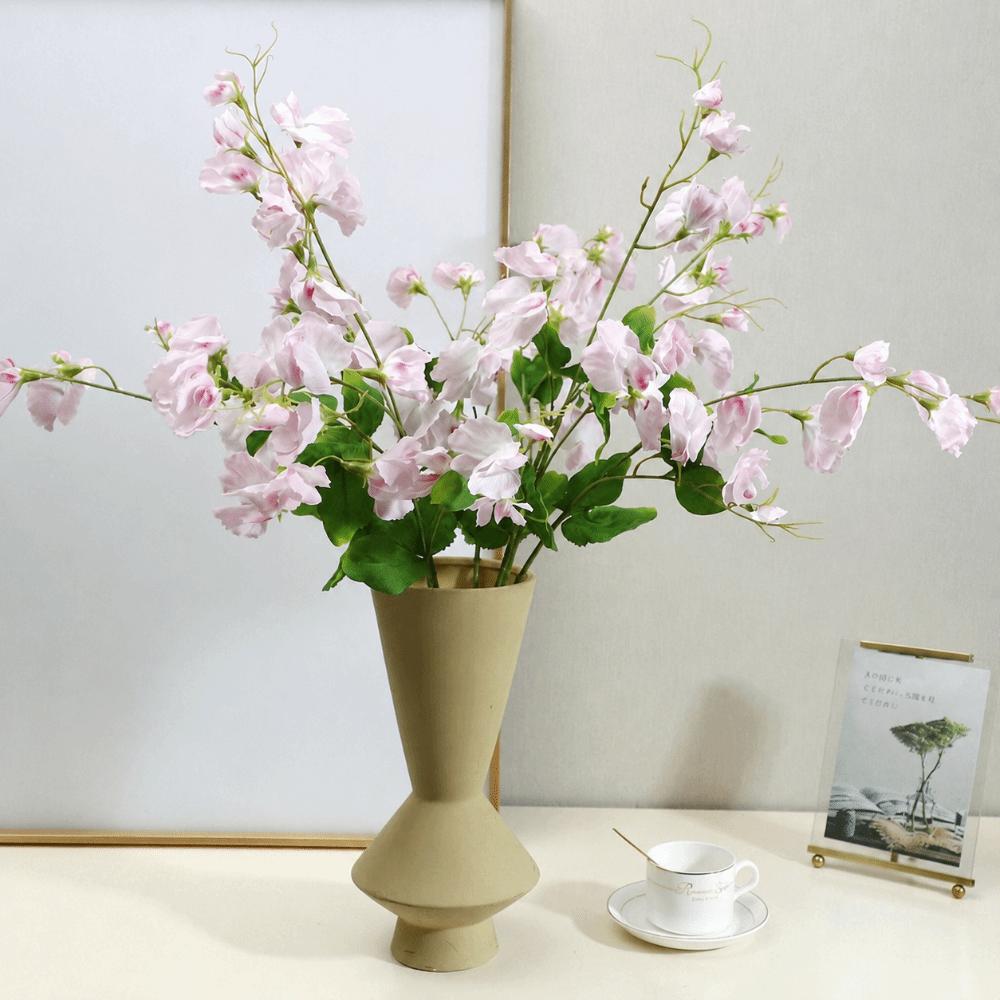 Faux Silk Fake Flowers Arrangement Long Stem Artificial Flowers Photography Props