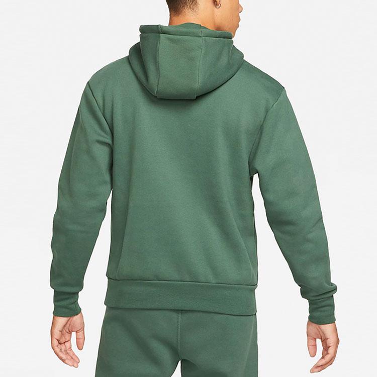 Jordan Теплая спортивная толстовка на флисовой подкладке Statement Paris Saint-Germain, зимняя коллекция, мужская толстовка, благородно-зеленая, DB6497-333