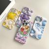 Универсальный пленочный чехол для телефона с мультяшным рисунком, твердый корпус, полное покрытие, противоударный защитный чехол для камеры