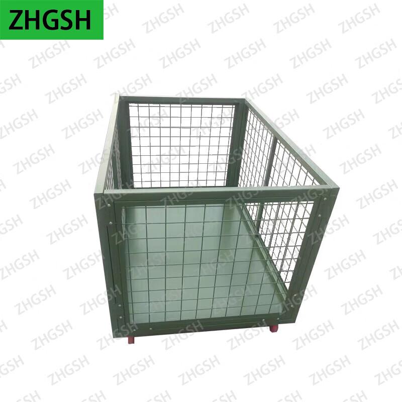 ZHGSH Field Mobile Storage Cage Cart