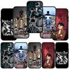 Чехол для телефона Samsung Galaxy S25 S23 S22 S24 Ultra FE A05 A06 A15 A16 A36 A37 A35 A54 A55 A56 A57 A25 A26 A53 Атака Титанов Эрен Йегер Аниме Чехол