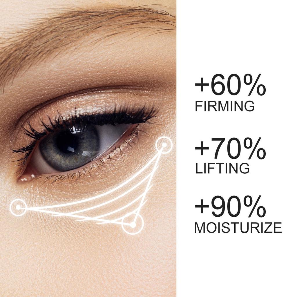 Сыворотка для кожи вокруг глаз с кофеином - глубоко увлажняет кожу вокруг глаз, укрепляет и подтягивает нежную кожу под глазами, ежедневная сыворотка для кожи вокруг глаз для всех типов кожи, 15 мл