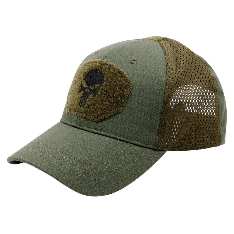 Дышащая тактическая бейсболка камуфляжной расцветки - Кепка с козырьком от солнца для альпинизма и велоспорта