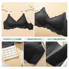 FEISEDY Wireless Comfortable and Instant High Containing Extra Beautiful Sports A8114 Bra, Breathable, Cleavage, Anti-Sagging, Sides, Breasts,
