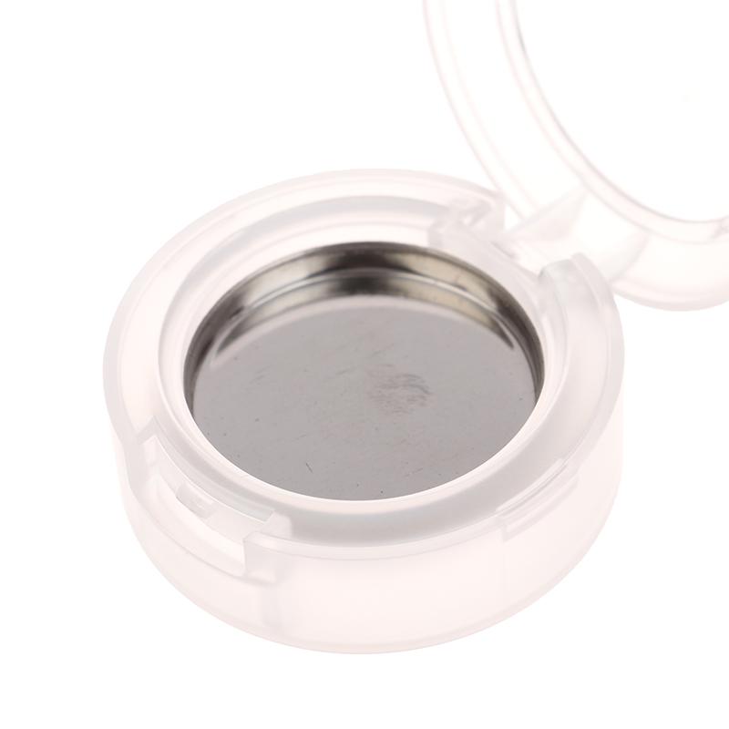 Коробка для теней для век Заменяет пустую коробку Пластиковый футляр для румян Коробка для теней для век с алюминиевой кастрюлей