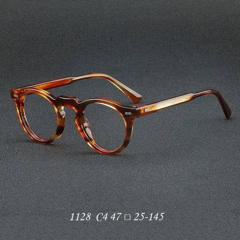 VCKA Винтажная ацетатная оправа для очков для миопии, роскошная, маленькая, классическая, мужская, женская, рецептурная, оптическая, ретро-оправа для очков -0.50 до -10.0