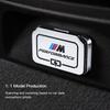 Для BMW Горячее 2025 Автомобильная Задняя USB-розетка Пылезащитная крышка Защитная крышка Для BMW 1 2 3 4 5 7 Серии i3 i4 E46 E90 E60 F30 F10 X1 X2 X3 X
