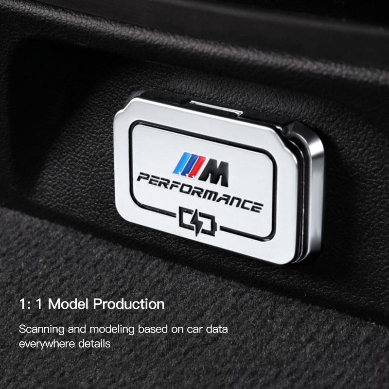 M Performance Car Back Row USB Protective Cover Accessories For BMW G30 G32 G01 G02 G05 G06 G07 G26 G23 G22 F40 F20 G08 G16 G15 SK8