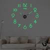 Скандинавские Креативные Большие Светящиеся Настенные Часы DIY Простые Часы для Гостиной Прихожей Бесшумные Персонализированные Акриловые Декоративные Часы